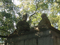 楠木父子の銅像
